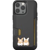 image:imageSmartish  Baker Pugs  iPhone 13 Slim Case  Gripmunk Lightweight  Protective Thin Cover  Fits iPhone 13Corgi Bunz