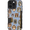 image:imageSmartish  Baker Pugs  iPhone 13 Slim Case  Gripmunk Lightweight  Protective Thin Cover  Fits iPhone 13Family Portraits