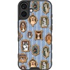 image:imageSmartish  Baker Pugs  iPhone 13 Slim Case  Gripmunk Lightweight  Protective Thin Cover  Fits iPhone 13Family Portraits