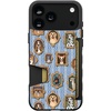 image:imageSmartish  Baker Pugs  iPhone 13 Slim Case  Gripmunk Lightweight  Protective Thin Cover  Fits iPhone 13Family Portraits