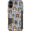 image:imageSmartish  Baker Pugs  iPhone 13 Slim Case  Gripmunk Lightweight  Protective Thin Cover  Fits iPhone 13Family Portraits