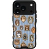 image:imageSmartish  Baker Pugs  iPhone 13 Slim Case  Gripmunk Lightweight  Protective Thin Cover  Fits iPhone 13Family Portraits