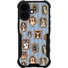 image:imageSmartish  Baker Pugs  iPhone 13 Slim Case  Gripmunk Lightweight  Protective Thin Cover  Fits iPhone 13Family Portraits