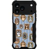 image:imageSmartish  Baker Pugs  iPhone 13 Slim Case  Gripmunk Lightweight  Protective Thin Cover  Fits iPhone 13Family Portraits
