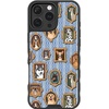 image:imageSmartish  Baker Pugs  iPhone 13 Slim Case  Gripmunk Lightweight  Protective Thin Cover  Fits iPhone 13Family Portraits