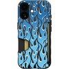 image:imageSmartish  Checker I Dont Even knower  iPhone 16 MagSafe Case  Gripmunk Lightweight  Protective Thin Cover  Fits iPhone 16Blue Flames