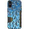 image:imageSmartish  Checker I Dont Even knower  iPhone 16 MagSafe Case  Gripmunk Lightweight  Protective Thin Cover  Fits iPhone 16Blue Flames