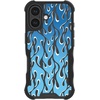 image:imageSmartish  Checker I Dont Even knower  iPhone 16 MagSafe Case  Gripmunk Lightweight  Protective Thin Cover  Fits iPhone 16Blue Flames