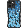 image:imageSmartish  Checker I Dont Even knower  iPhone 16 MagSafe Case  Gripmunk Lightweight  Protective Thin Cover  Fits iPhone 16Blue Flames