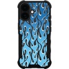 image:imageSmartish  Checker I Dont Even knower  iPhone 16 MagSafe Case  Gripmunk Lightweight  Protective Thin Cover  Fits iPhone 16Blue Flames