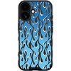 image:imageSmartish  Checker I Dont Even knower  iPhone 16 MagSafe Case  Gripmunk Lightweight  Protective Thin Cover  Fits iPhone 16Blue Flames