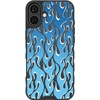 image:imageSmartish  Checker I Dont Even knower  iPhone 16 MagSafe Case  Gripmunk Lightweight  Protective Thin Cover  Fits iPhone 16Blue Flames