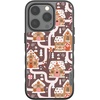 image:imageSmartish  Howliday Hounds  iPhone 17 MagSafe Case  Gripmunk Lightweight  Protective Thin Grip Cover  Fits Apple iPhone 17Gingerbread Homes