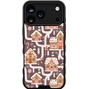 image:imageSmartish  Howliday Hounds  iPhone 17 MagSafe Case  Gripmunk Lightweight  Protective Thin Grip Cover  Fits Apple iPhone 17Gingerbread Homes