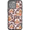 image:imageSmartish  Howliday Hounds  iPhone 17 MagSafe Case  Gripmunk Lightweight  Protective Thin Grip Cover  Fits Apple iPhone 17Gingerbread Homes