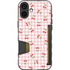 image:imageSmartish  Leaf Me Alone  iPhone 17 MagSafe Case  Gripmunk Lightweight  Protective Thin Grip Cover  Fits iPhone 17Cherry Picnic