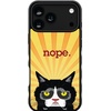 image:imageSmartish  Meow Mail  iPhone 17 MagSafe Case  Gripmunk Lightweight  Protective Thin Grip Cover  Fits Apple iPhone 17Nope