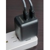 image:imageSmartish 2 Port USB Wall Charger  Charge Shack Maximum Speed 48 Amp Quick Charger Compatible with iPhone Android and All USB Devices Silk  Black24w Wall Charger