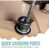 image:imageSmartish 2 Port USB Wall Charger  Charge Shack Maximum Speed 48 Amp Quick Charger Compatible with iPhone Android and All USB Devices Silk  Black32w Car Charger