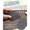 image:imageSmartish Cable Wrangler  MagSafe Mountaineer Wall Mount Bundle  Stick on Adhesive Phone Holder with Extra Strength Magnet for Apple MagSafe Accessories  No 2 Pencil Gray