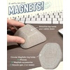 image:imageSmartish Cable Wrangler  MagSafe Mountaineer Wall Mount Bundle  Stick on Adhesive Phone Holder with Extra Strength Magnet for Apple MagSafe Accessories  Lightly Toasted Beige