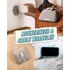 image:imageSmartish Cable Wrangler  MagSafe Mountaineer Wall Mount Bundle  Stick on Adhesive Phone Holder with Extra Strength Magnet for Apple MagSafe Accessories  Lightly Toasted Beige