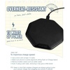 image:imageSmartish Fast Wireless Charger  Charge Island  QiCertified 15W Universal Charging Pad Textured amp NonSlip for iPhone Samsung Galaxy AirPods Pro QiEnabled Devices  Flavor of The MonthBlack Tie Affair