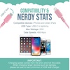 image:imageSmartish Lightning Fast Charging Cable  Crown Joule Durable Nylon Fabric Cord MFi Certified for iPad Airpods iPhone  Teal Me More  6ftIm Blushing
