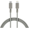 image:imageSmartish Lightning Fast Charging Cable  Crown Joule Durable Nylon Fabric Cord MFi Certified for iPad Airpods iPhone  Teal Me More  6ftLightly Toasted Beige