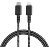 image:imageSmartish Lightning Fast Charging Cable  Crown Joule Durable Nylon Fabric Cord MFi Certified for iPad Airpods iPhone  Teal Me More  6ftNo 2 Pencil Gray