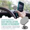 image:imageSmartish MagSafe Mountaineer Car Mount  Compatible wApple iPhone 1716151413  Magnetic Stick on Adhesive Phone Holder  Extra Strength Magnet for Apple Accessories  Black Tie AffairDrive Me Grayzy