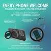 image:imageSmartish MagSafe Phone Grip Kickstand  Quickstand  Magnetic Cell Phone Finger Loop  DualSided Magnets Ring Holder Mount wMagSafe Adapter Kit for Apple iPhone Accessories  Blues on the GreenSo Jaded