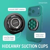 image:imageSmartish MagSafe Suction Mount  WallFlower  3 in 1 Reversible Magnetic Phone Grip Finger Loop Suction Mount Kickstand wUniversal MagSafe Adapter Kit for Apple iPhone  Blues on the GreenSo Jaded