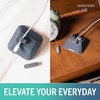 image:imageSmartish Magnetic Cord Holder  Cable Wrangler Organizer with Magnet Clips for Charger Management on Desktop Nightstand for USBC  Lightning  Black Tie AffairBlue Jeanie