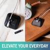 image:imageSmartish Magnetic Cord Holder  Cable Wrangler Organizer with Magnet Clips for Charger Management on Desktop Nightstand for USBC  Lightning  Black Tie AffairBlack Tie Affair