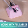 image:imageSmartish Magnetic Cord Holder  Cable Wrangler Organizer with Magnet Clips for Charger Management on Desktop Nightstand for USBC  Lightning  Black Tie AffairIm Blushing