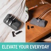 image:imageSmartish Magnetic Cord Holder  Cable Wrangler Organizer with Magnet Clips for Charger Management on Desktop Nightstand for USBC  Lightning  Black Tie AffairNo 2 Pencil Gray