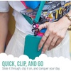 image:imageSmartish Phone Lanyard  Case Clinger  Universal iPhone Holder wDetachable Crossbody Shoulder Neck Strap wStorage Loops Fidlock Insert for Phone Cases iPhone Galaxy Pixel  So JadedSandstorm