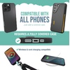image:imageSmartish Phone Lanyard  Case Clinger  Universal iPhone Holder wDetachable Crossbody Shoulder Neck Strap wStorage Loops Fidlock Insert for Phone Cases iPhone Galaxy Pixel  So JadedBlack Tie Affair