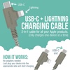 image:imageSmartish USBCLightning Cable 171616e1514  Crown Joule  6 Foot Universal Fast Fabric Wrapped Charging Cable wMicroUSB  MFi Certified 1312SEiPadAirPodsAndroid  PinkLightly Toasted Beige