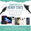 image:imageSmartish USBCLightning Cable 171616e1514  Crown Joule  6 Foot Universal Fast Fabric Wrapped Charging Cable wMicroUSB  MFi Certified 1312SEiPadAirPodsAndroid  PinkNo 2 Pencil Gray