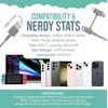 image:imageSmartish USBCLightning Cable 171616e1514  Crown Joule  6 Foot Universal Fast Fabric Wrapped Charging Cable wMicroUSB  MFi Certified 1312SEiPadAirPodsAndroid  PinkLightly Toasted Beige