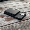 image:imageSmartish iPhone 15 Pro Protective Case with Wallet for MagSafe iPhones  Gripzilla  Magsafe Compatible Heavy Duty Armor Grip Cover  Detachable Magnetic Credit Card Holder  Black Tie AffairiPhone 15 Pro Max