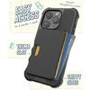 image:imageSmartish iPhone 15 Pro Protective Case with Wallet for MagSafe iPhones  Gripzilla  Magsafe Compatible Heavy Duty Armor Grip Cover  Detachable Magnetic Credit Card Holder  Black Tie AffairiPhone 15 Pro