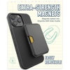 image:imageSmartish iPhone 15 Pro Slim Case with Wallet for MagSafe iPhones  Gripmunk  Magsafe Compatible Thin Grip Cover  Detachable Magnetic Credit Card Holder  Black Tie AffairMagSafe Case