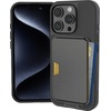 image:imageSmartish iPhone 15 Pro Slim Case with Wallet for MagSafe iPhones  Gripmunk  Magsafe Compatible Thin Grip Cover  Detachable Magnetic Credit Card Holder  Black Tie AffairMagSafe Case