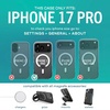 image:imageSmartish iPhone 15 Pro Slim Case with Wallet for MagSafe iPhones  Gripmunk  Magsafe Compatible Thin Grip Cover  Detachable Magnetic Credit Card Holder  Black Tie AffairMagSafe Clear Case