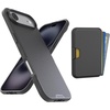 image:imageSmartish iPhone 15 Pro Slim Case with Wallet for MagSafe iPhones  Gripmunk  Magsafe Compatible Thin Grip Cover  Detachable Magnetic Credit Card Holder  Black Tie AffairMagSafe Case