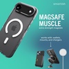 image:imageSmartish iPhone 16 Plus Magnetic Case with MagSafe Wallet  Gripmunk  Magsafe Compatible Thin Grip Cover  Detachable Magnetic Credit Card Holder  Black Tie AffairMagSafe Clear Case