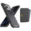 image:imageSmartish iPhone 16 Plus Magnetic Case with MagSafe Wallet  Gripmunk  Magsafe Compatible Thin Grip Cover  Detachable Magnetic Credit Card Holder  Black Tie AffairMagSafe Armor Case
